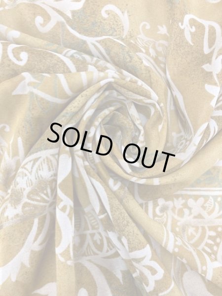 画像6: 生地:エスニック柄綿(茶) (6)