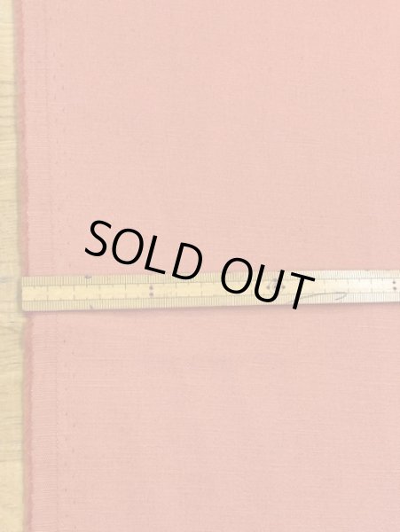 画像2: 生地：無地綿麻スラブ（サーモン） (2)