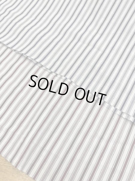 画像6: 生地:ストライプ柄コットン(紺系) (6)