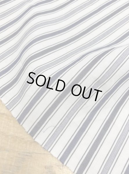 画像8: 生地:ストライプ柄コットン(紺系) (8)