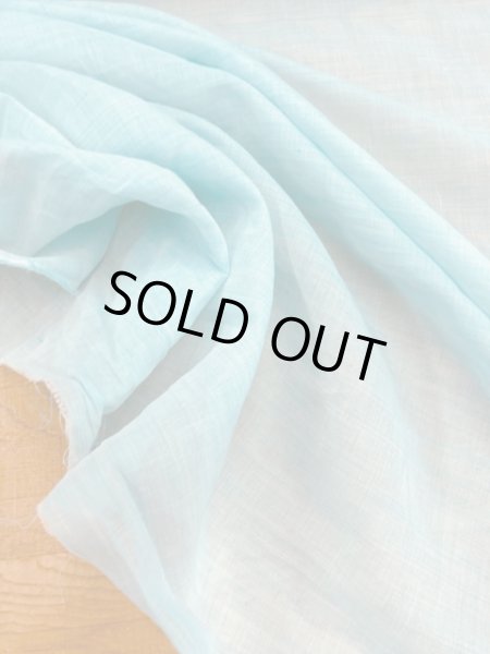 画像5: 生地:綿麻エアータンブラー(くすみ水色) (5)