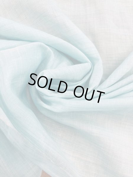 画像6: 生地:綿麻エアータンブラー(くすみ水色) (6)