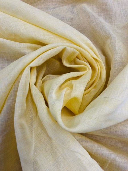 画像6: 生地:綿麻エアータンブラー(くすみ黄色) (6)