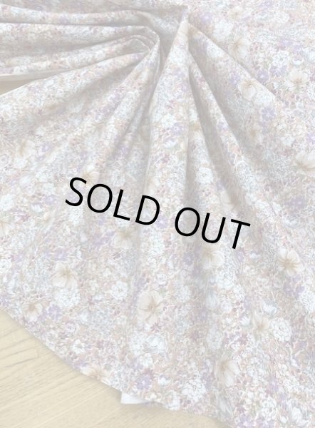 画像5: 生地:花柄綿キャンバス(ピンク) (5)