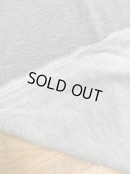 画像3: 生地:2wayミニ裏毛(グレー杢) (3)