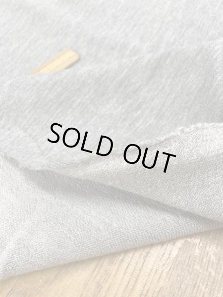 画像4: 生地:2wayミニ裏毛(グレー杢) (4)