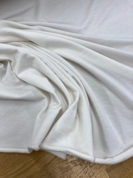 画像5: 生地:2wayミニ裏毛(白) (5)