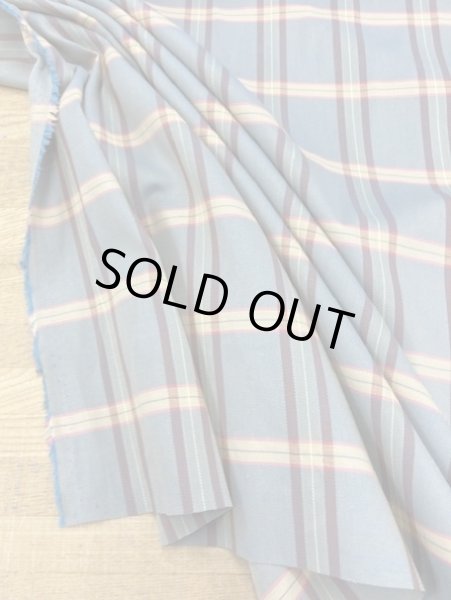 画像5: 生地:チェック柄綿(タマムシ) (5)