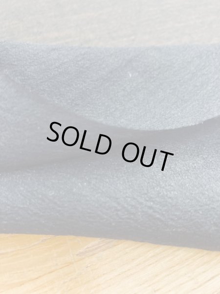 画像4: 生地:スラブジョーゼット(すみ黒) (4)