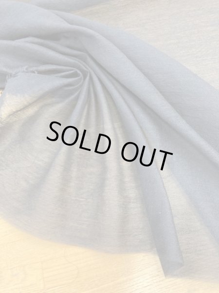 画像5: 生地:スラブジョーゼット(すみ黒) (5)