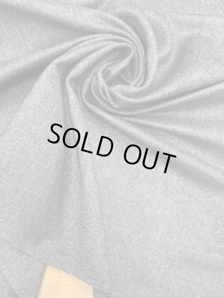 画像6: 生地:ウールストレッチ(黒) (6)