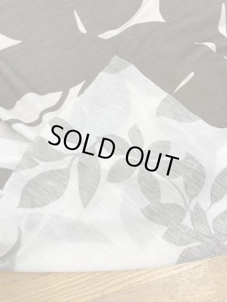 画像3: 生地：南国プリントニット（白／こげ茶） (3)