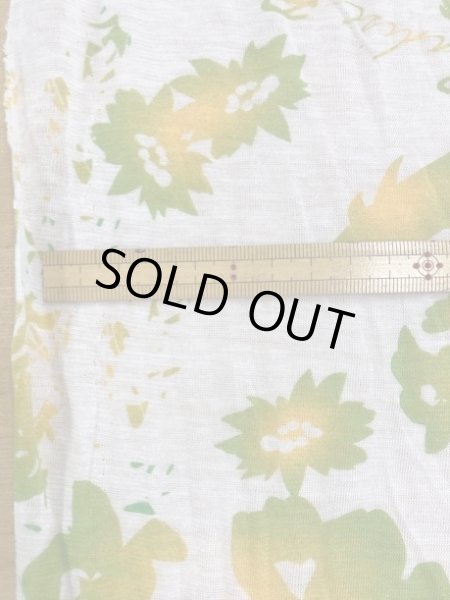 画像2: 生地:海の生き物柄ニット(白/グリーン) (2)