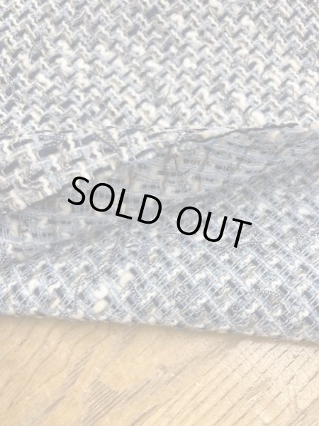 画像5: 生地:ファンシーヤーン綿ツイード(青系) (5)