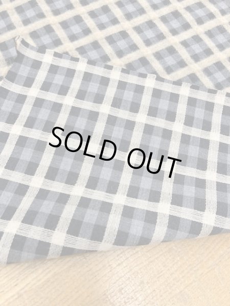 画像3: 生地:チェック柄ウール(グレー/ベージュ) (3)