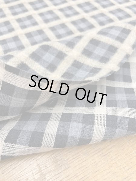 画像4: 生地:チェック柄ウール(グレー/ベージュ) (4)