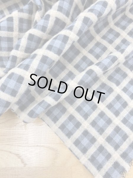 画像5: 生地:チェック柄ウール(グレー/ベージュ) (5)