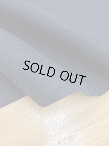 画像5: 生地:ウールボンディング加工(ダークネイビー/黒) (5)