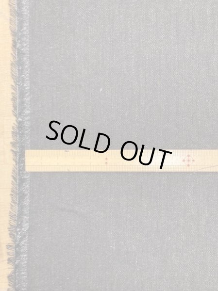 画像2: 生地：ウール混ポリストレッチ（杢黒） (2)