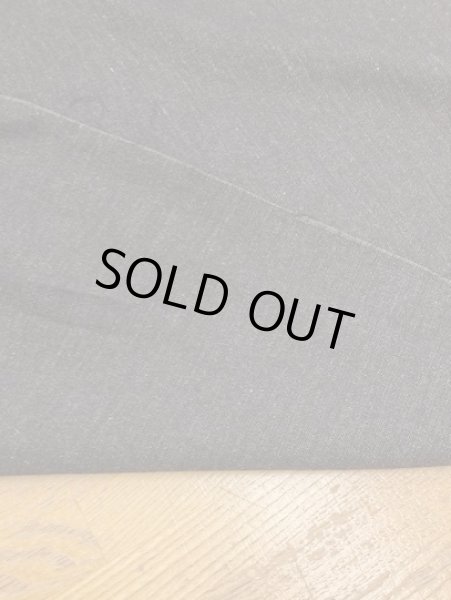 画像3: 生地：ウール混ポリストレッチ（杢黒） (3)