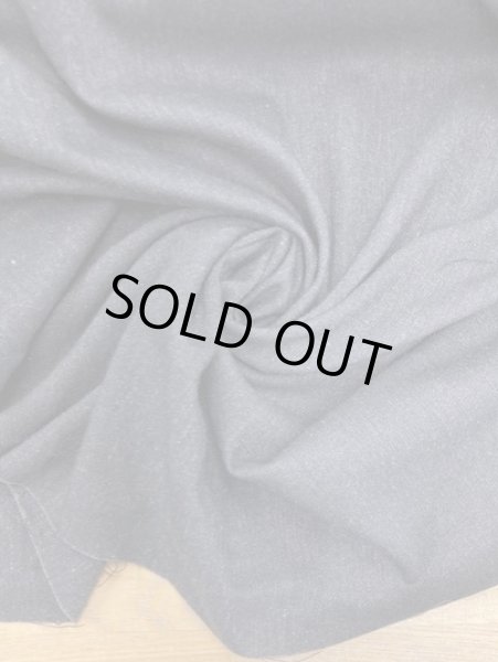 画像6: 生地：ウール混ポリストレッチ（杢黒） (6)