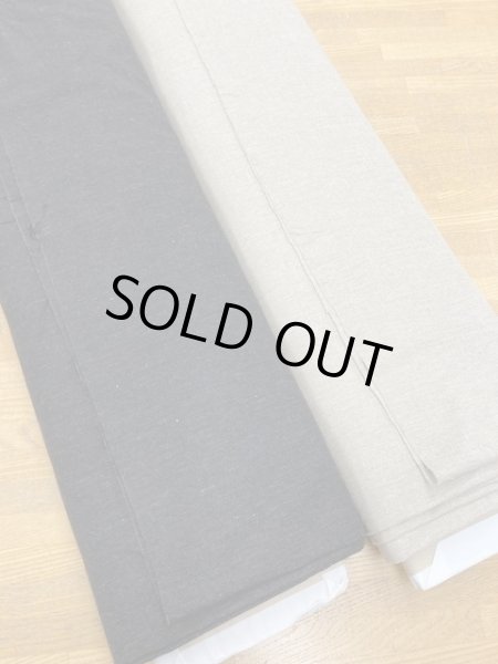 画像8: 生地：ウール混ポリストレッチ（杢黒） (8)