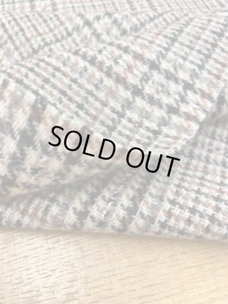 画像4: 生地: チェックウール(ベージュ系) (4)