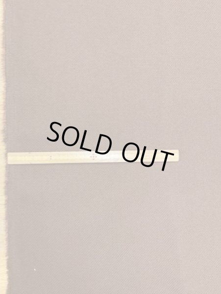 画像1: 生地：ガルゼ織り風裏ビニール加工（茶） (1)