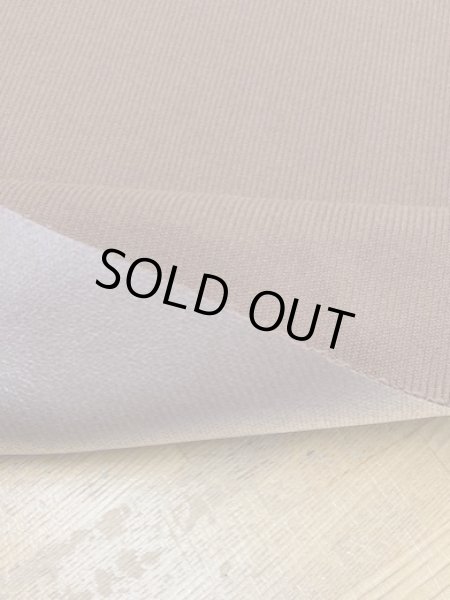 画像4: 生地：ガルゼ織り風裏ビニール加工（茶） (4)