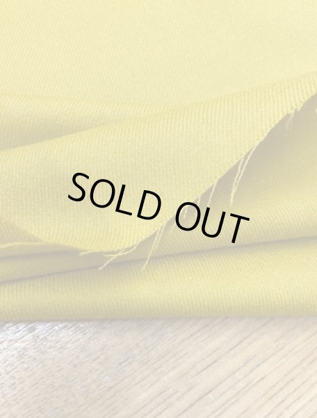 画像4: 生地：ウール100％綾織（からし） (4)