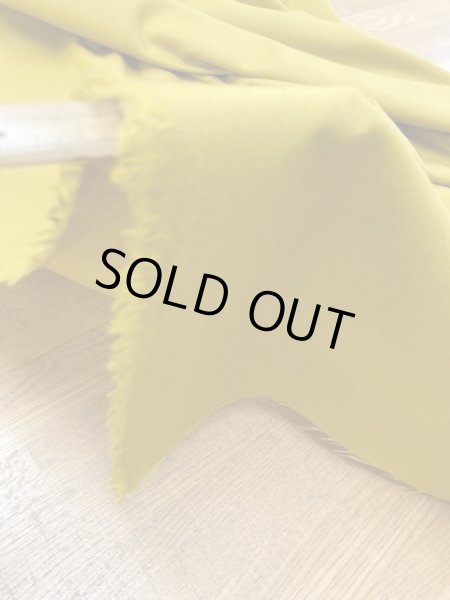 画像7: 生地：ウール100％綾織（からし） (7)