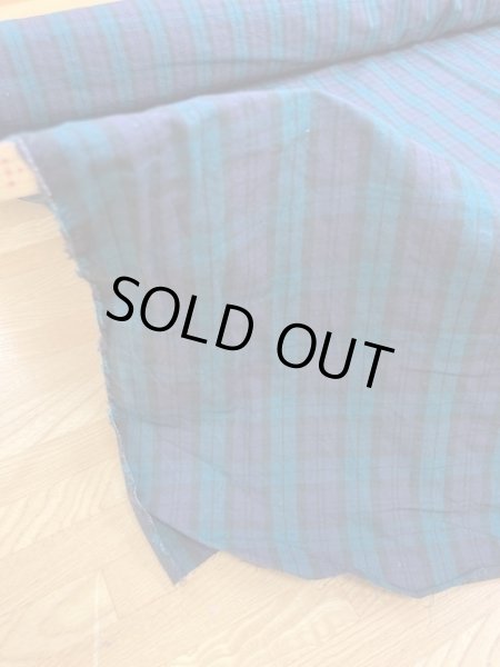 画像4: 生地:綿混タータンチェック(グリーン) (4)