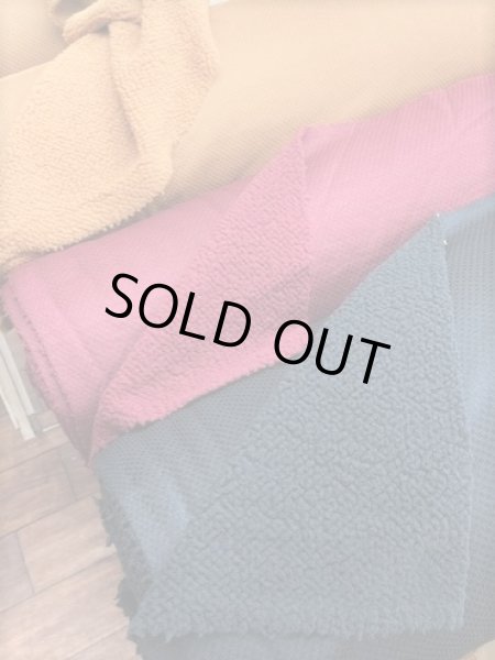 画像8: 生地:もこもこ片面プードルボア(キャメル) (8)