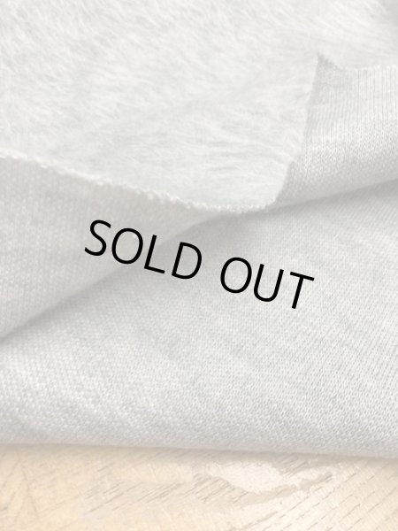 画像4: 生地:アクリルポリシャギーニット(グレー) (4)