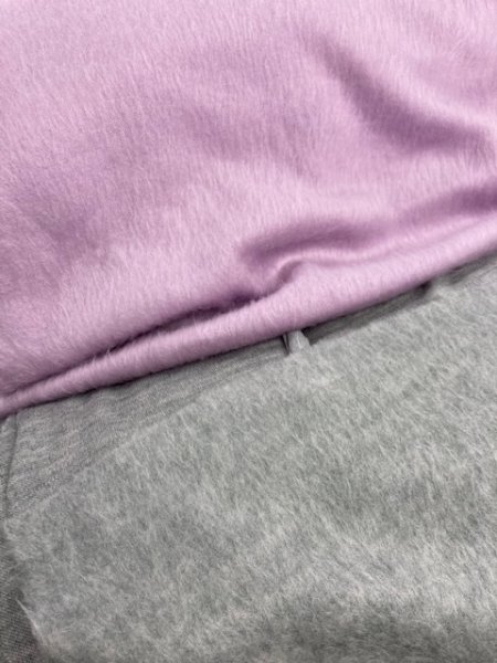 画像9: 生地:アクリルポリシャギーニット(ピンク) (9)