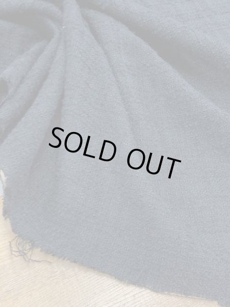 画像6: 生地:綿ウール中厚ファンシーツイード(黒) (6)