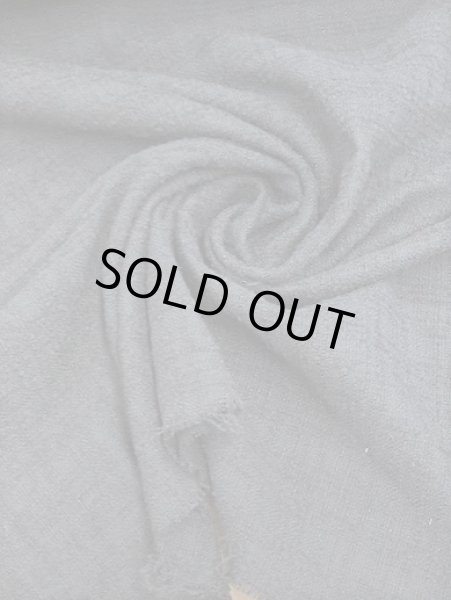 画像7: 生地:綿ウール中厚ファンシーツイード(黒) (7)