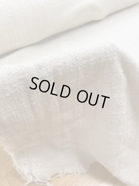 画像5: 生地:綿ウール中厚ファンシーツイード(クリーム) (5)