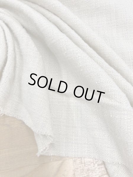 画像6: 生地:綿ウール中厚ファンシーツイード(クリーム) (6)