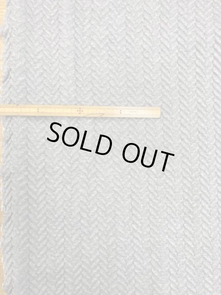 画像2: 生地:綿ポリ立体ジャガード(グレー) (2)