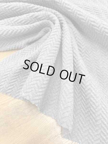 画像5: 生地:綿ポリ立体ジャガード(グレー) (5)
