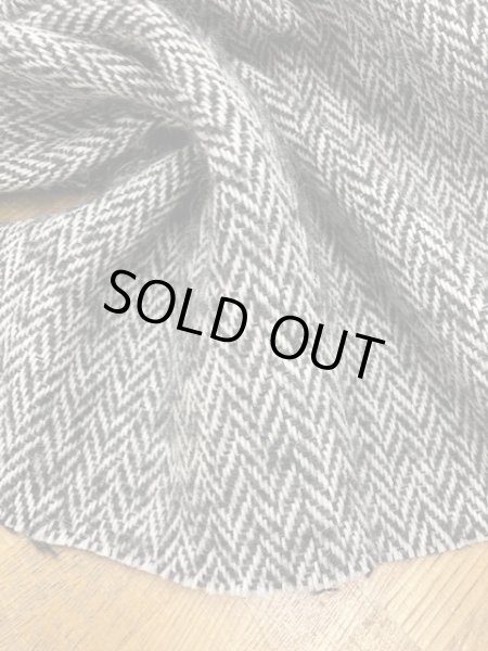 画像6: 生地:アンゴラモヘア混綿ウールツイード(グレー) (6)