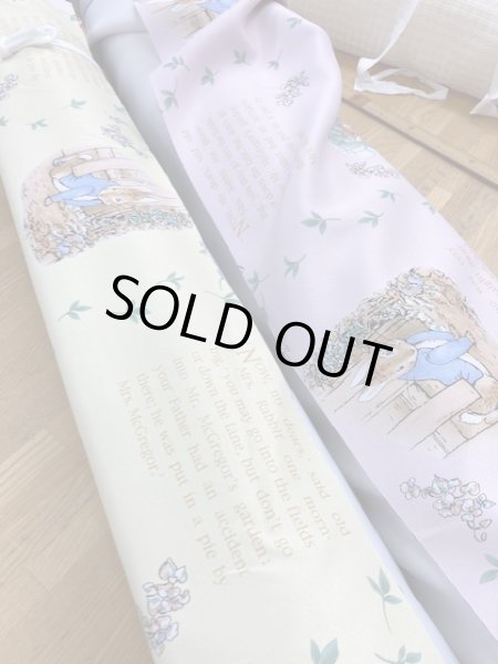 画像7: 生地:ピーターラビット柄防炎コーティングポリ(黄色) (7)