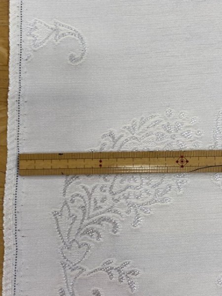 画像2: 生地:防炎コーティングポリジャガード(クリーム) (2)