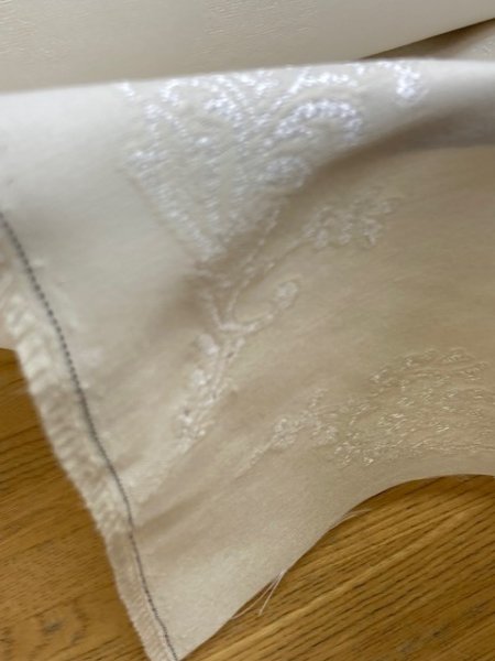 画像5: 生地:防炎コーティングポリジャガード(クリーム) (5)