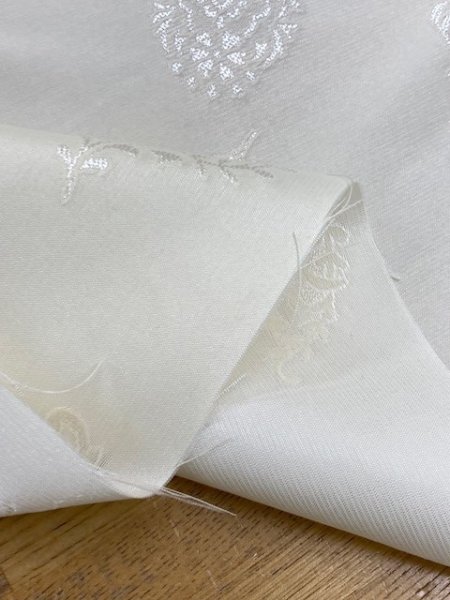 画像4: 生地:防炎コーティングポリジャガード(クリーム) (4)