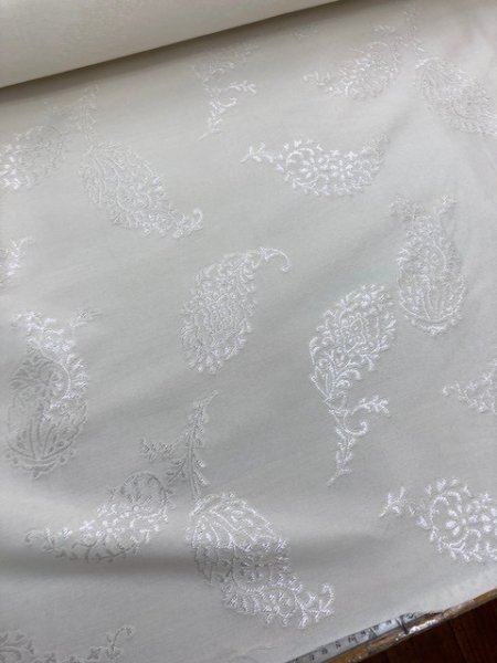 画像3: 生地:防炎コーティングポリジャガード(クリーム) (3)