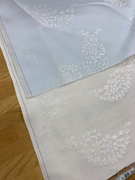 画像7: 生地:防炎コーティングポリジャガード(水色) (7)