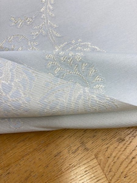 画像2: 生地:防炎コーティングポリジャガード(水色) (2)