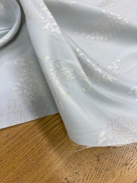 画像3: 生地:防炎コーティングポリジャガード(水色) (3)